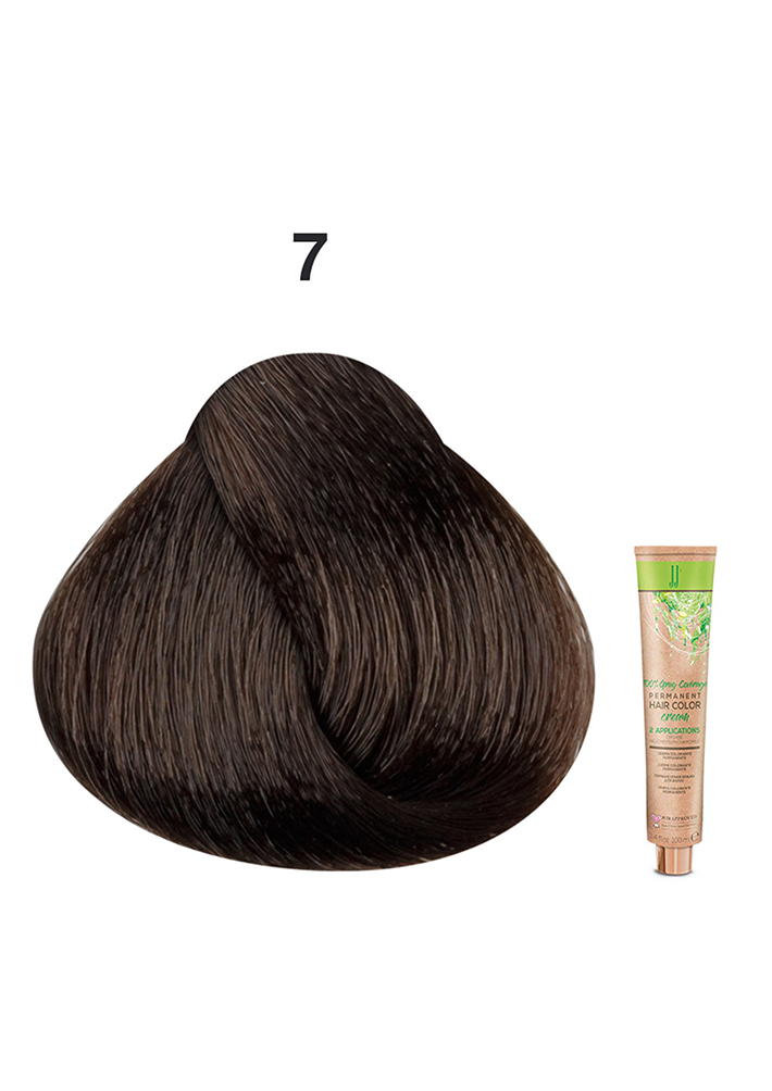 JJ's Permanent Hair Colour - 7 Medium Blonde