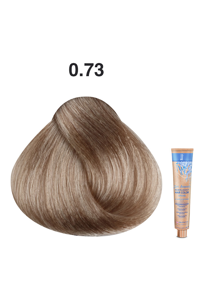 JJ's Zero Ammonia Hair Colour - 0.73 Caramel Honey