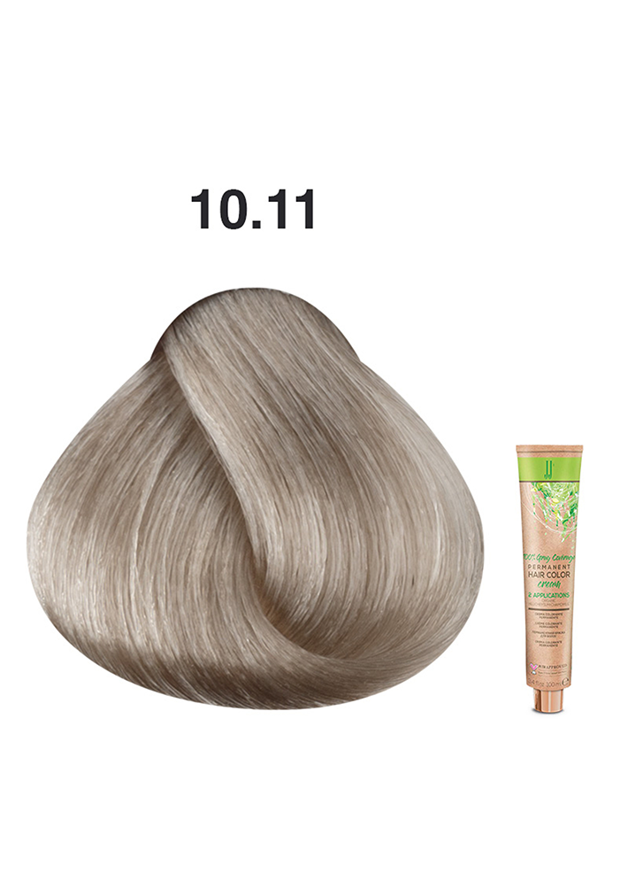 JJ's Permanent Hair Colour - 10.11 Intense Ash Ultra Light Blonde