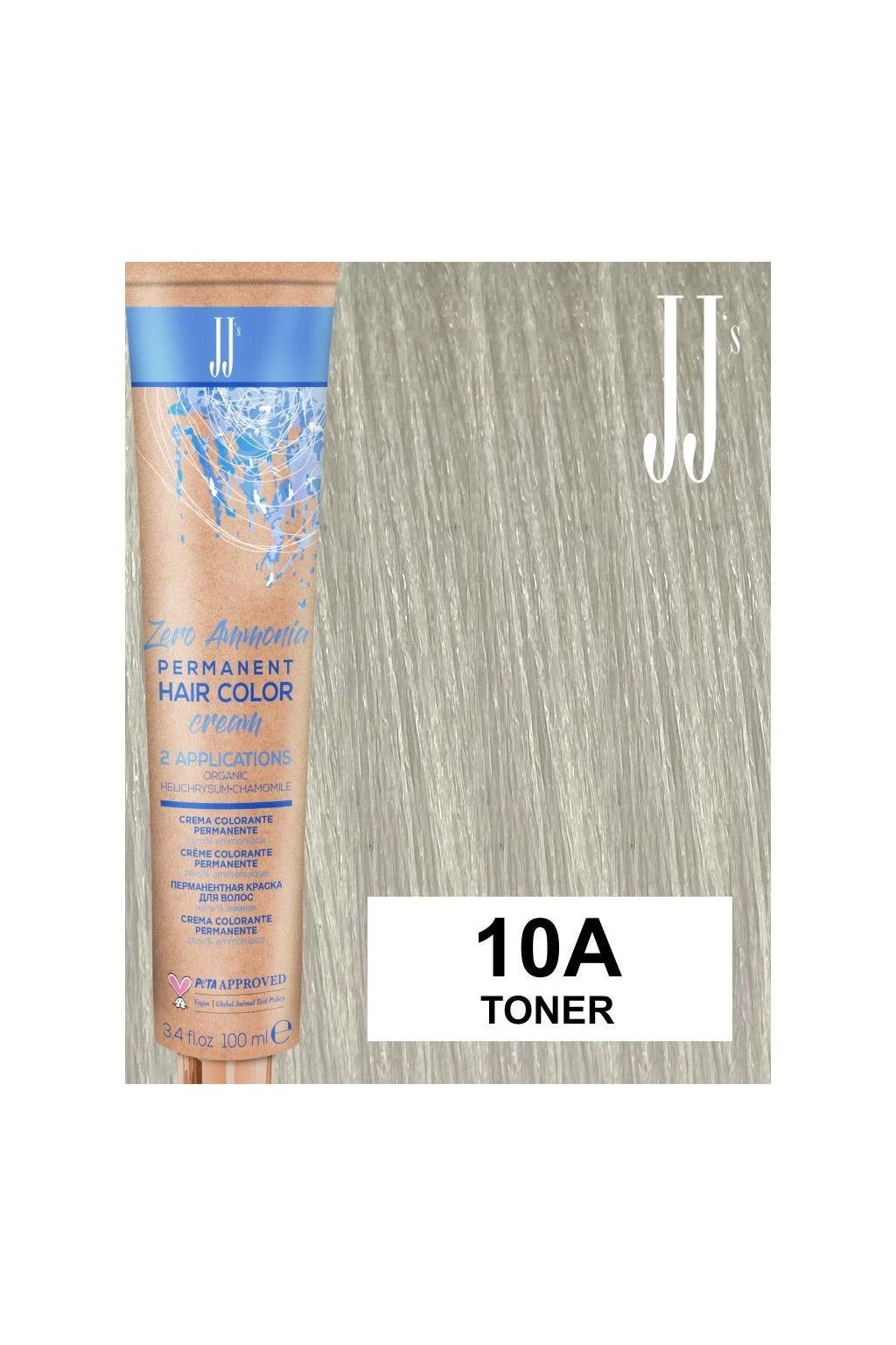 JJ'S ZERO LIFT Hair Colour - 10A