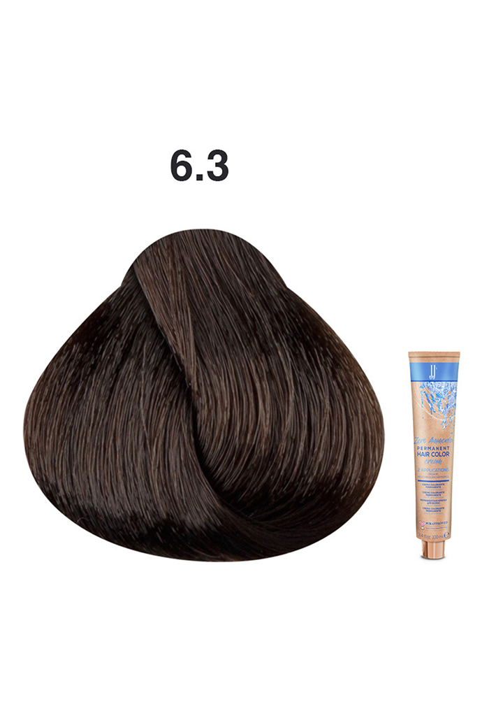 JJ's Zero Ammonia Hair Colour - 6.3 Golden Dark Blonde