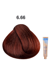 JJ's Zero Ammonia Hair Colour - 6.66 Intense Red Dark Blonde