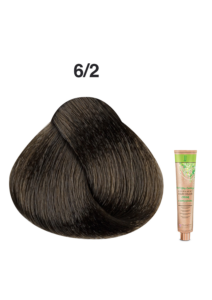 JJ's Permanent Hair Colour - 6/2 Matte Dark Blonde