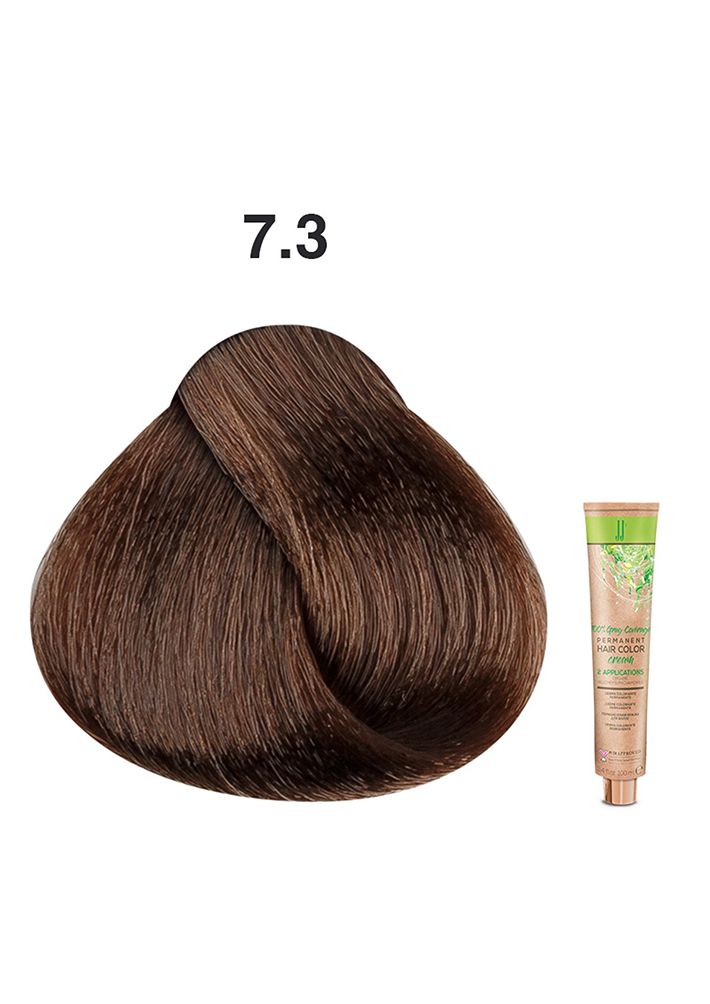 JJ's Permanent Hair Colour - 7.3 Golden Medium Blonde