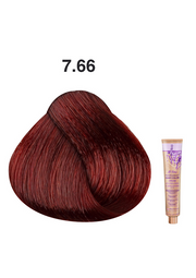 JJ's All Free Hair Colour - 7.66 Intense Red Medium Blonde