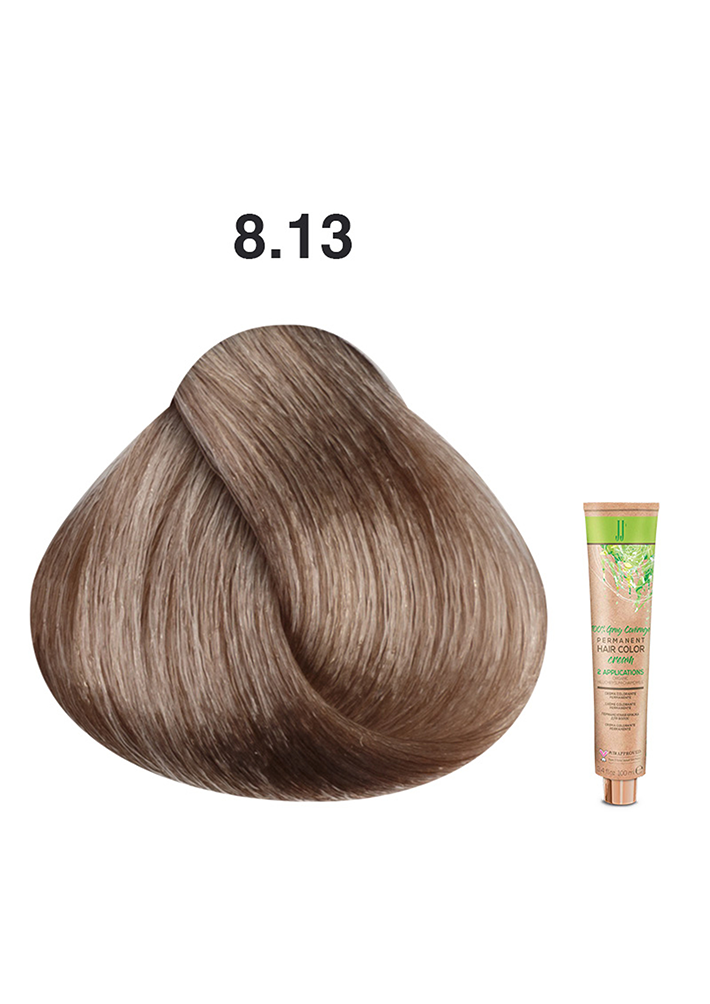 JJ's Permanent Hair Colour - 8.13 Cool Beige Light Blonde