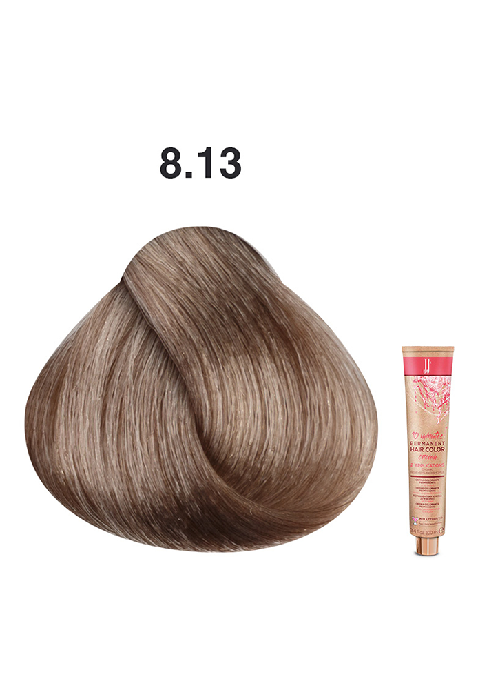 JJ's 10 Minutes Hair Colour - 8.13 Cool Beige Light Blonde