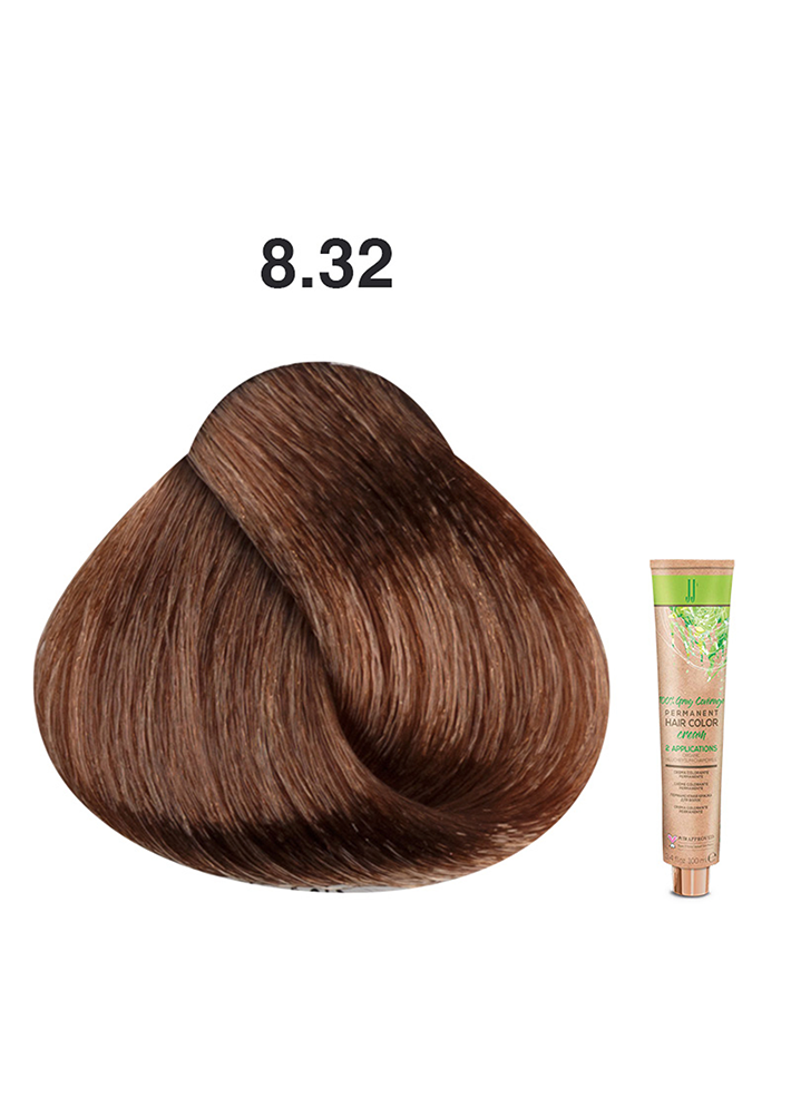 JJ's Permanent Hair Colour - 8.32 Warm Beige Light Blonde