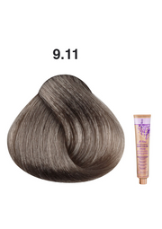 JJ's All Free Hair Colour - 9.11 Intense Ash Very Light Blonde