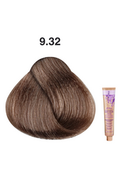 JJ's All Free Hair Colour - 9.32 Warm Beige Very Light Blonde