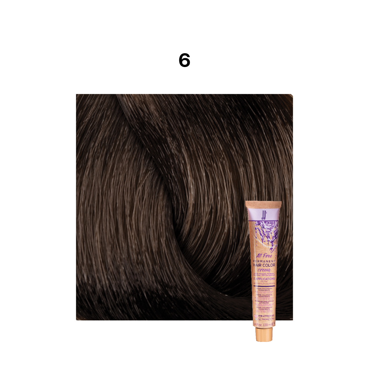 JJ All Free Permanent Colour: Natural
