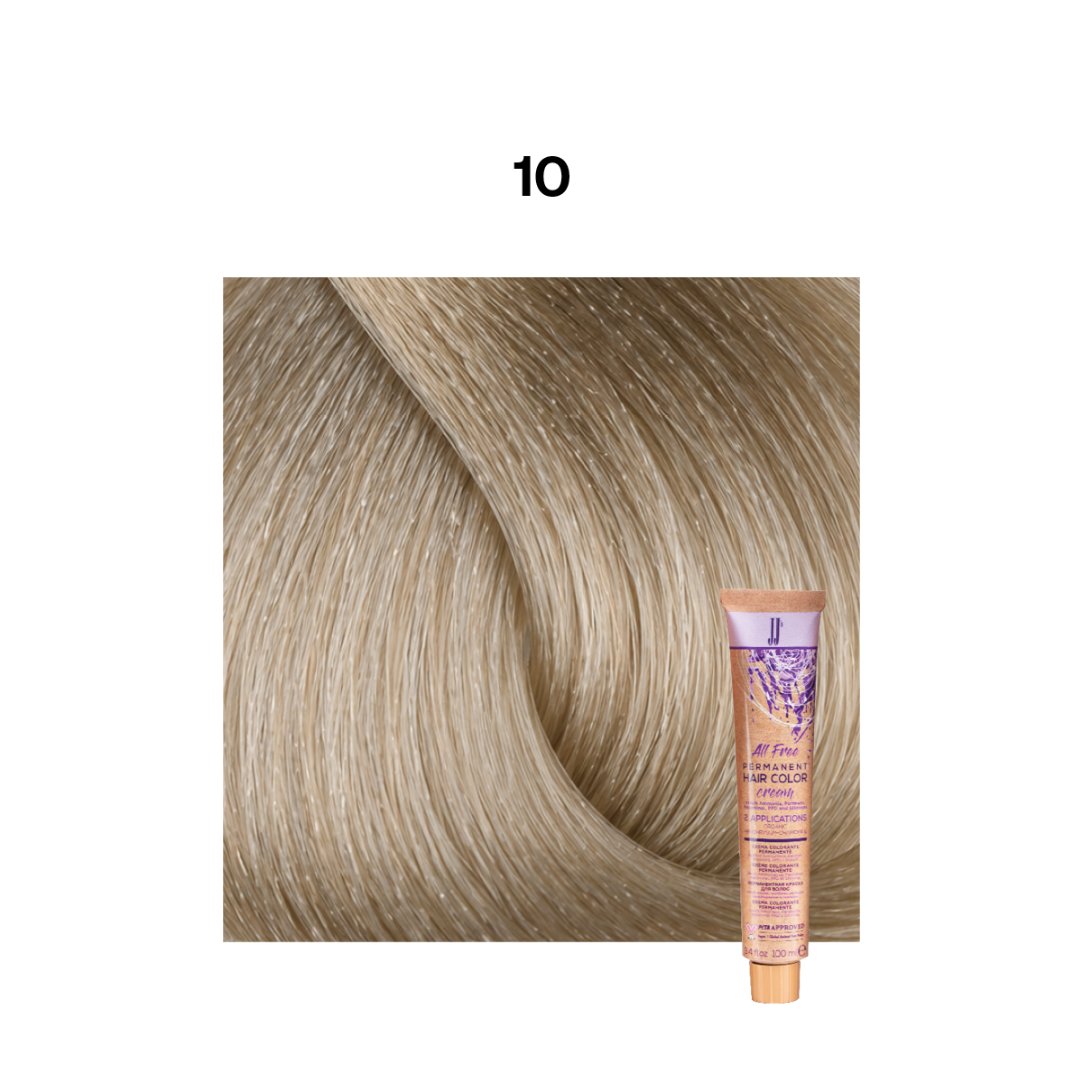 JJ All Free Permanent Colour: Natural