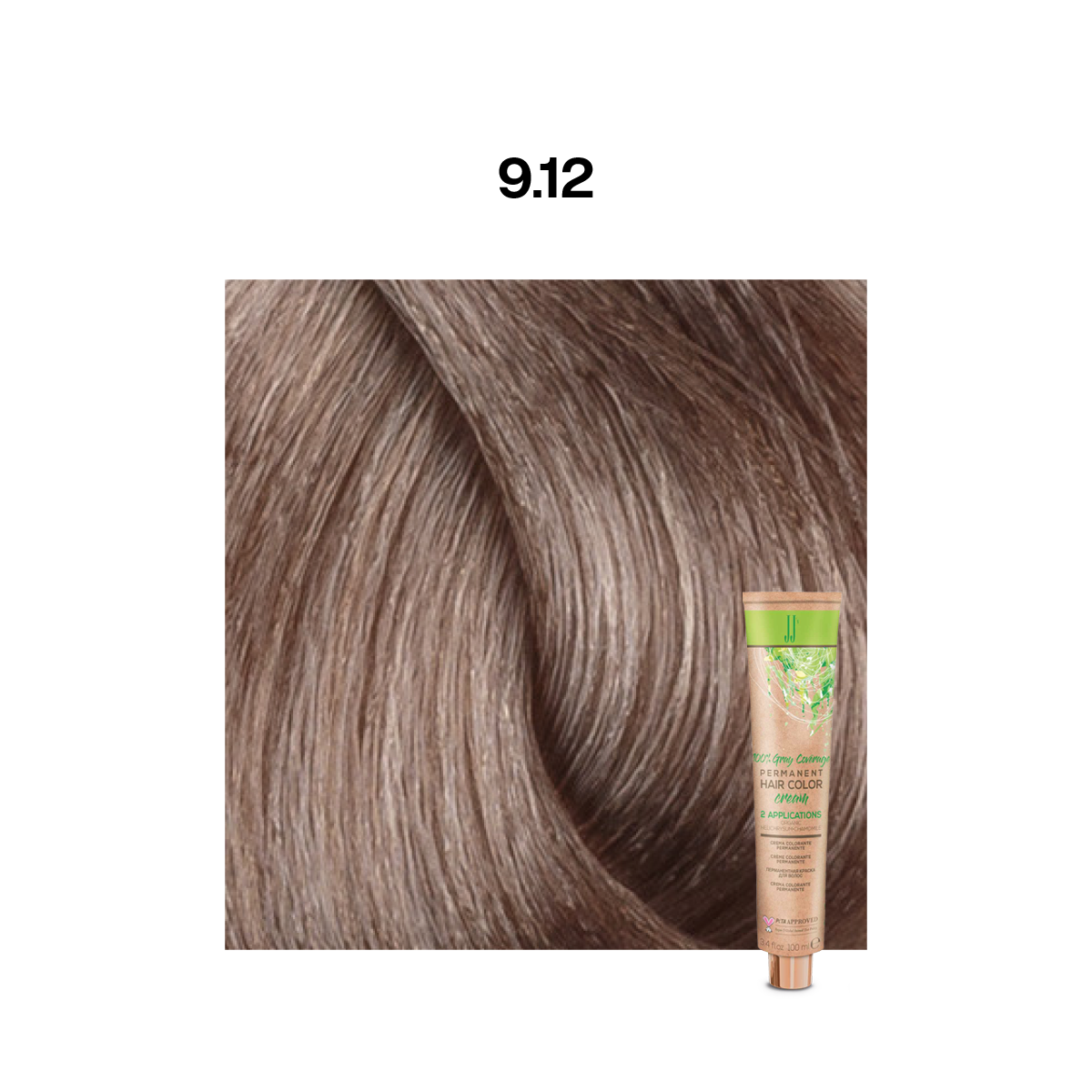 JJ Permanent Colour: Ash Pearl