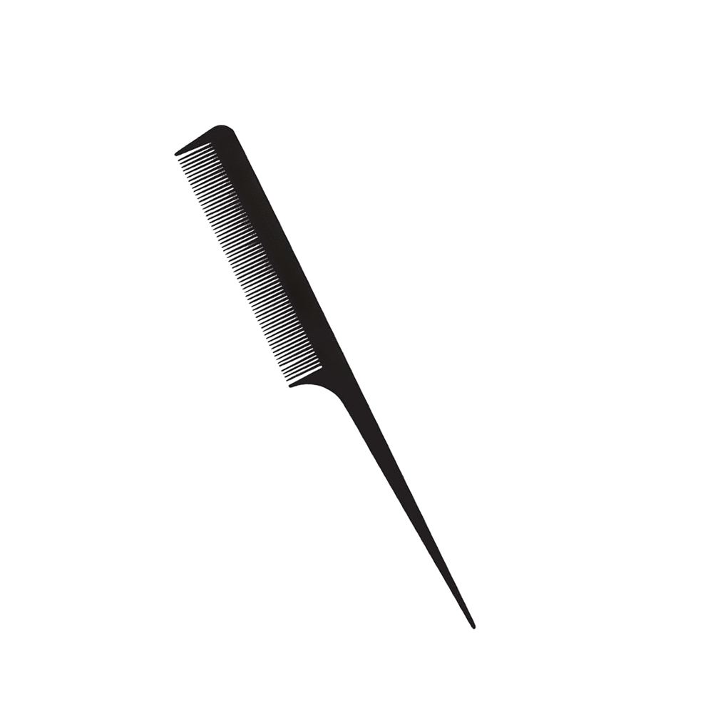 Carbon Plastic Tail Comb