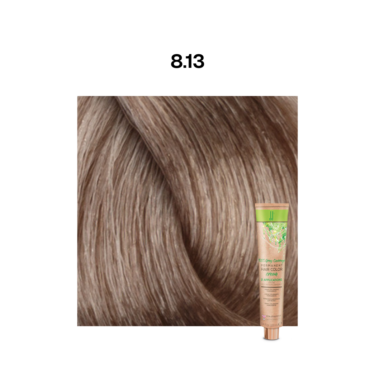 JJ Permanent Colour: Cool Beige