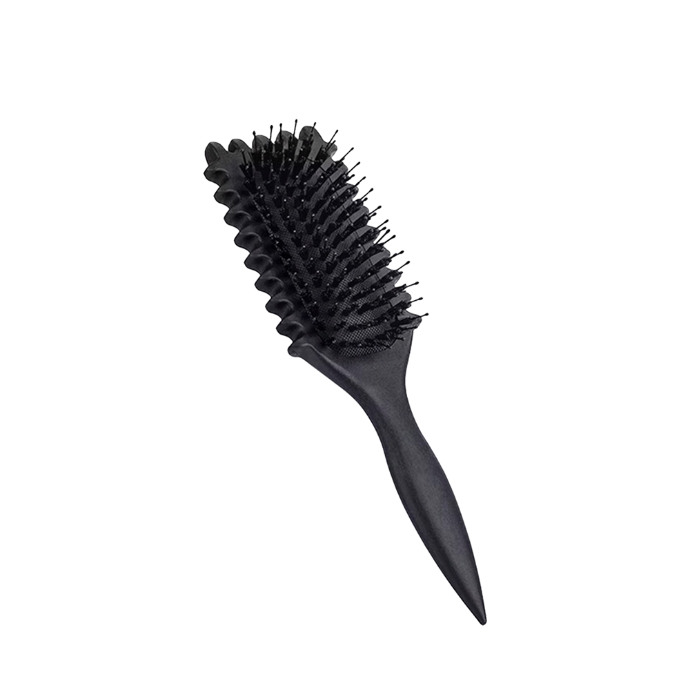 Curly Hair Brush Styling Black