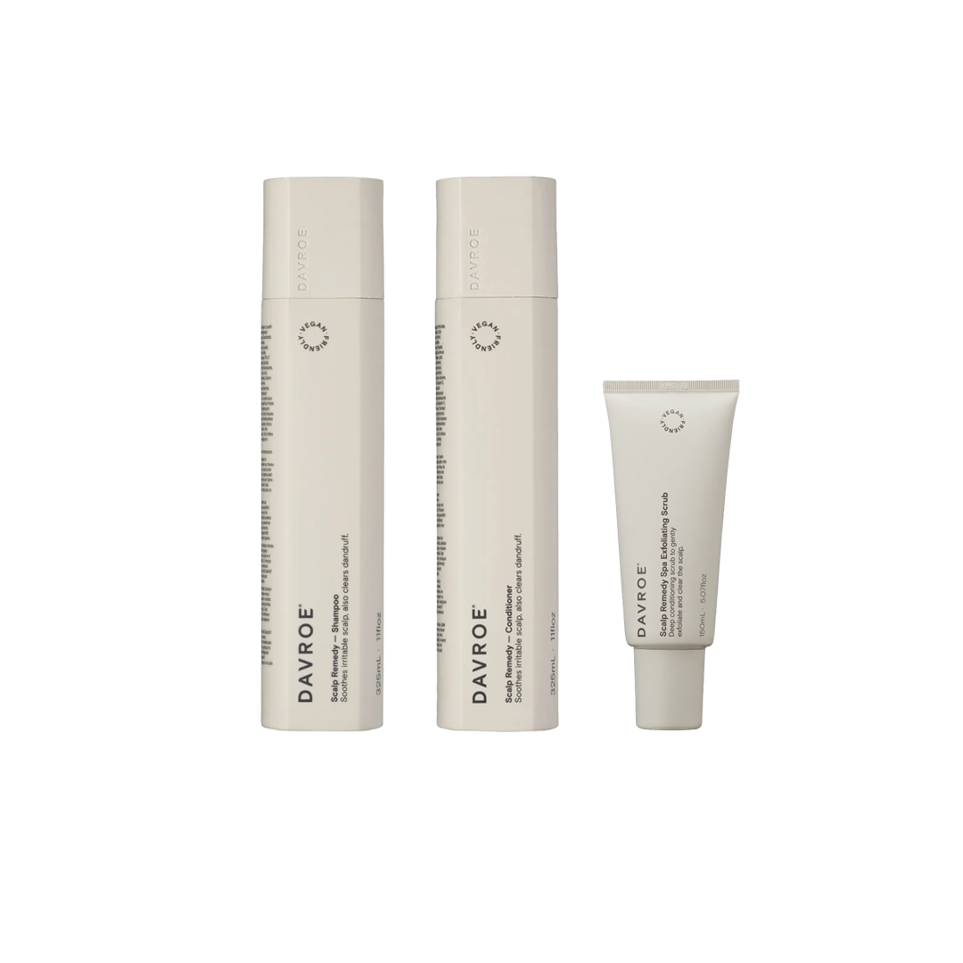 Davroe Scalp Remedy Bundle + FREE Exfoliating Scrub