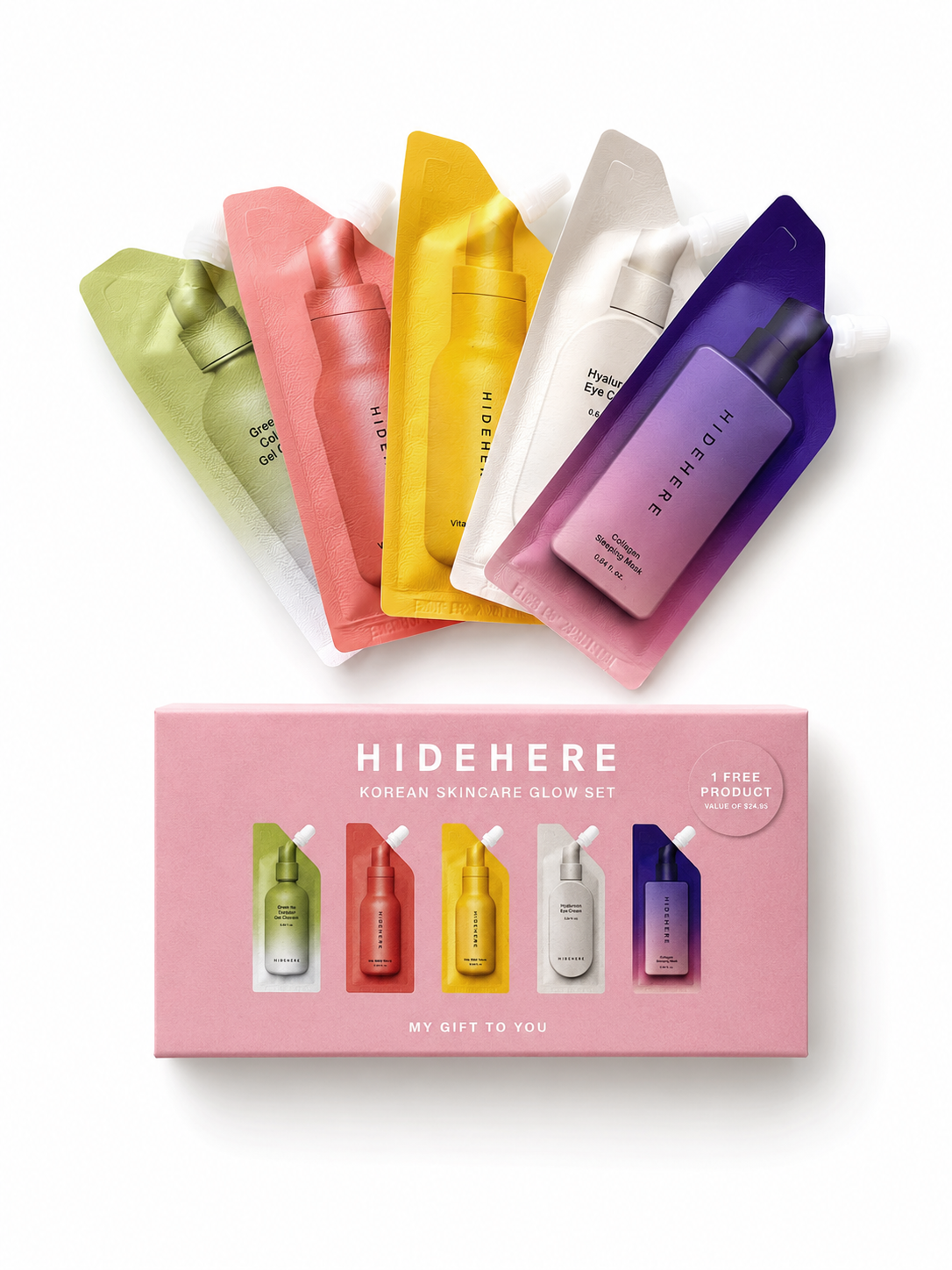 HIDEHERE Glow Set