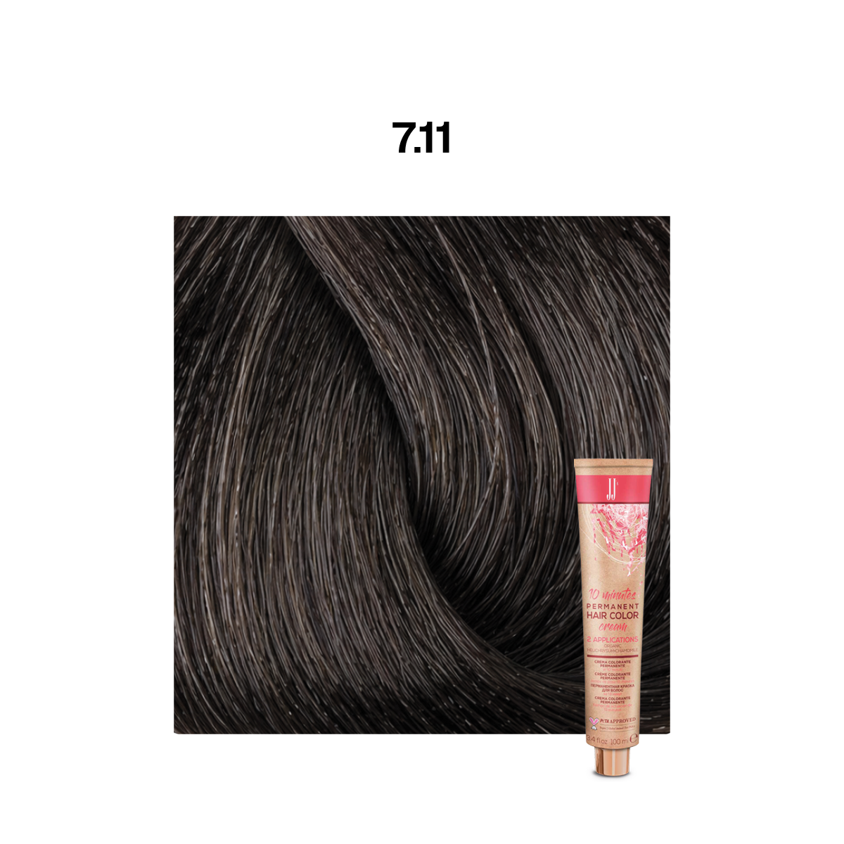 JJ 10 Minutes Permanent Colour: Intense Ash