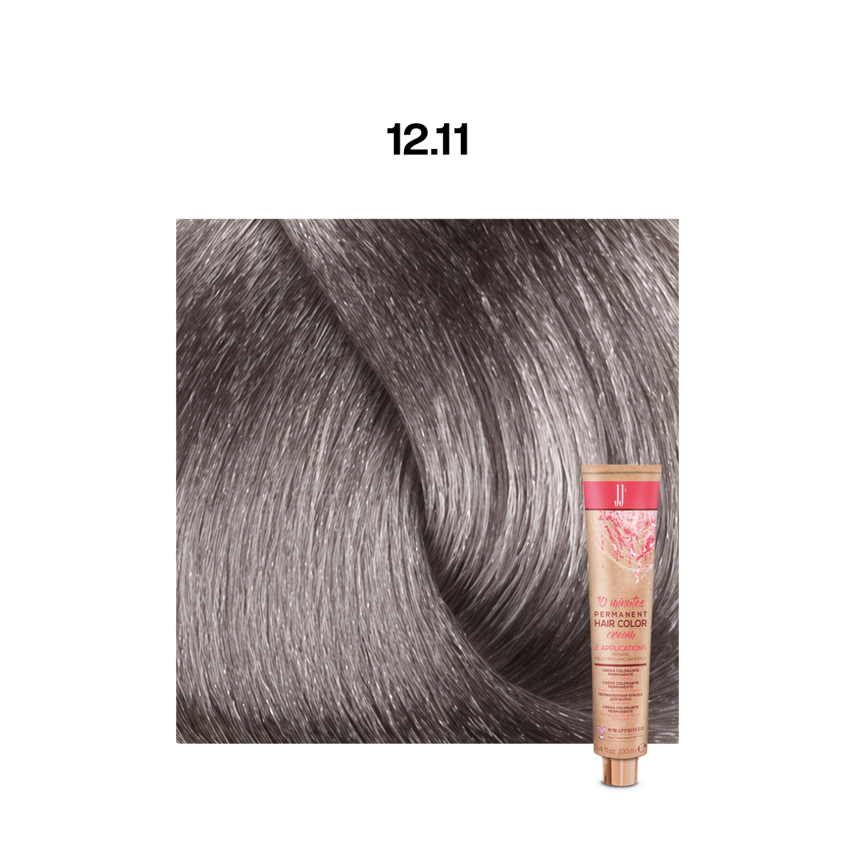 JJ 10 Minutes Permanent Colour: Intense Ash