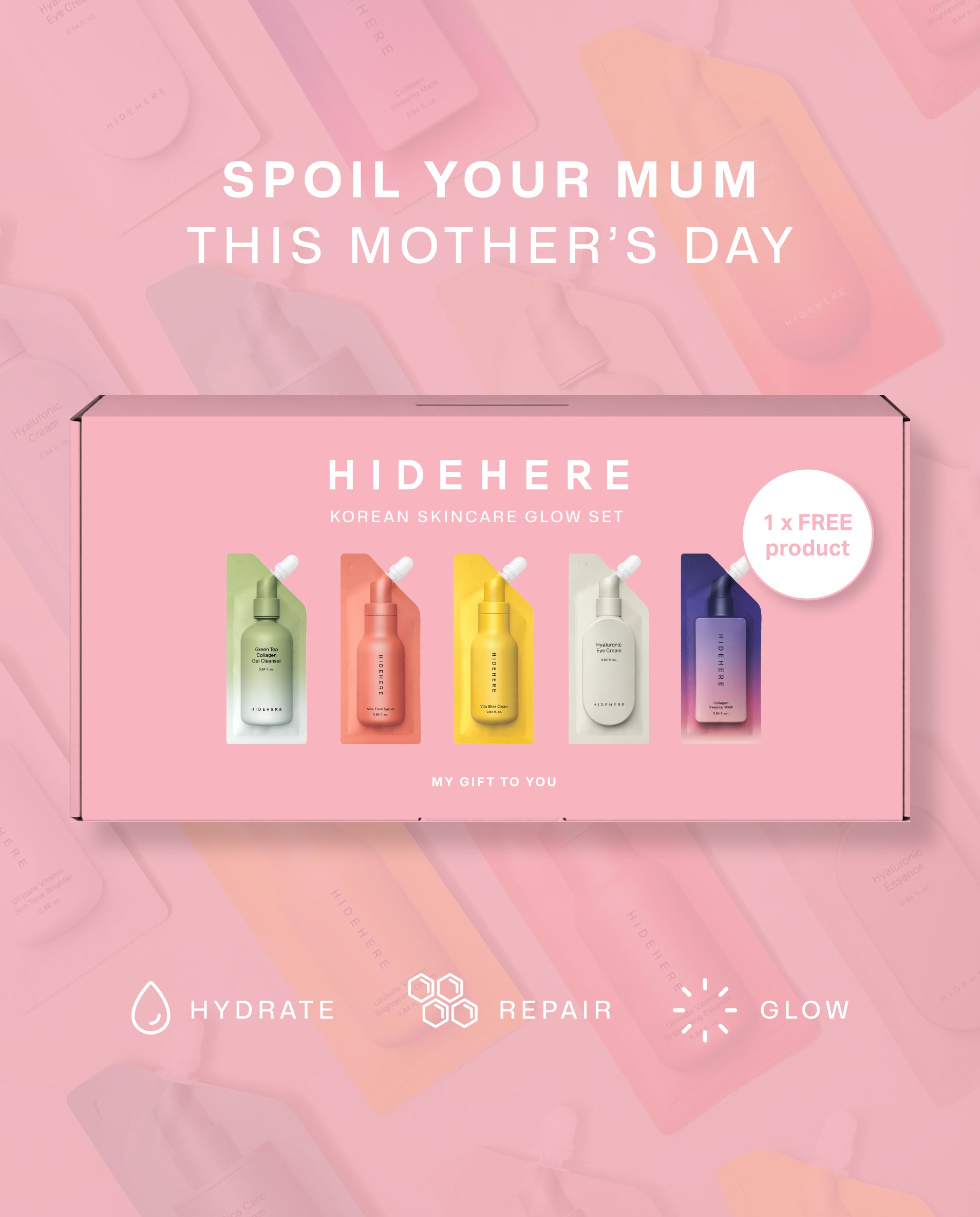 HIDEHERE Mother's Day Pack