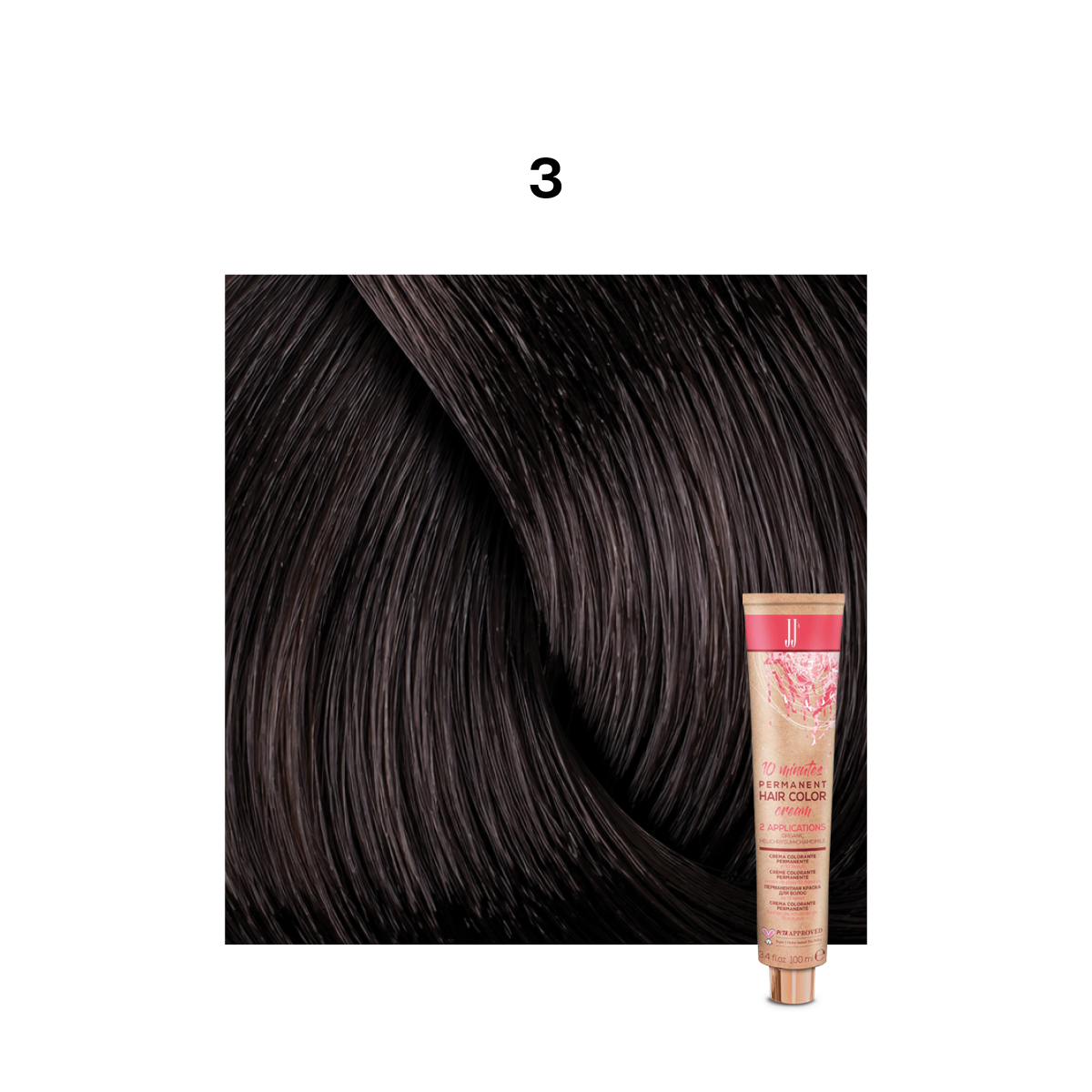JJ 10 Minutes Permanent Colour: Natural