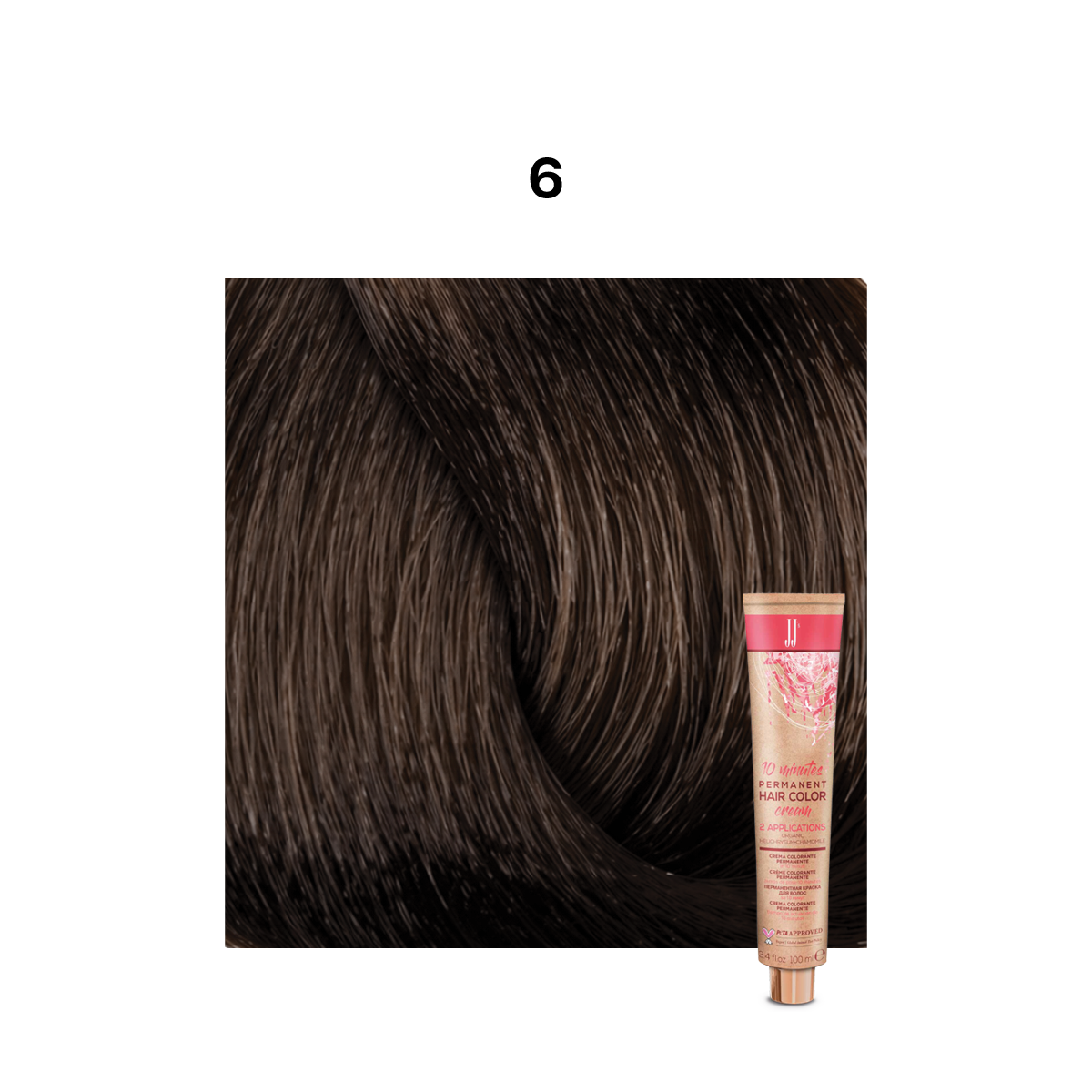 JJ 10 Minutes Permanent Colour: Natural