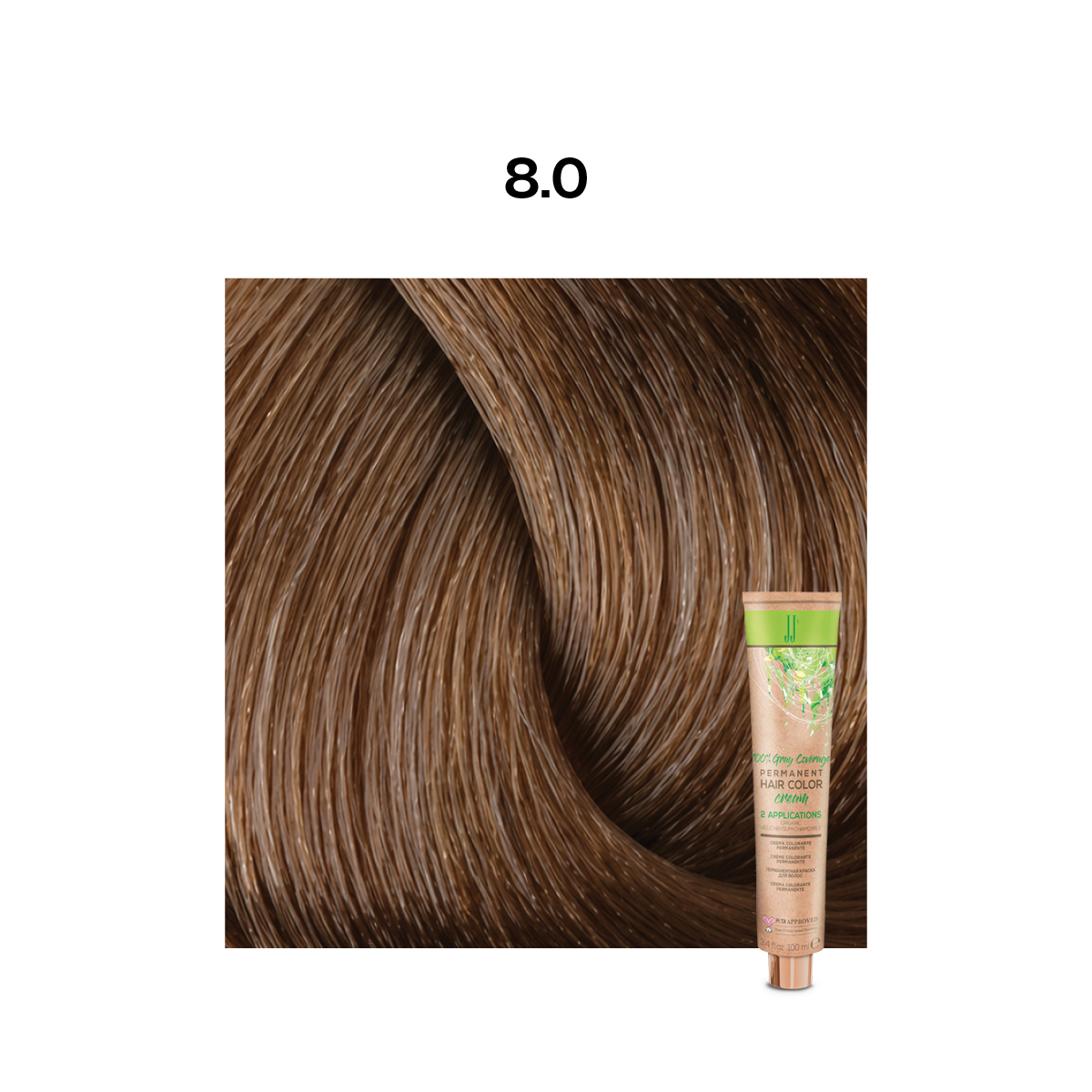 JJ Permanent Colour: Cool Natural