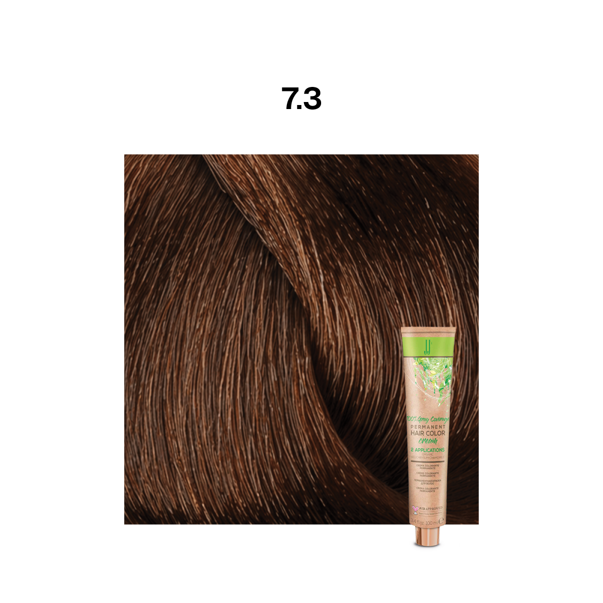 JJ Permanent Colour: Golden