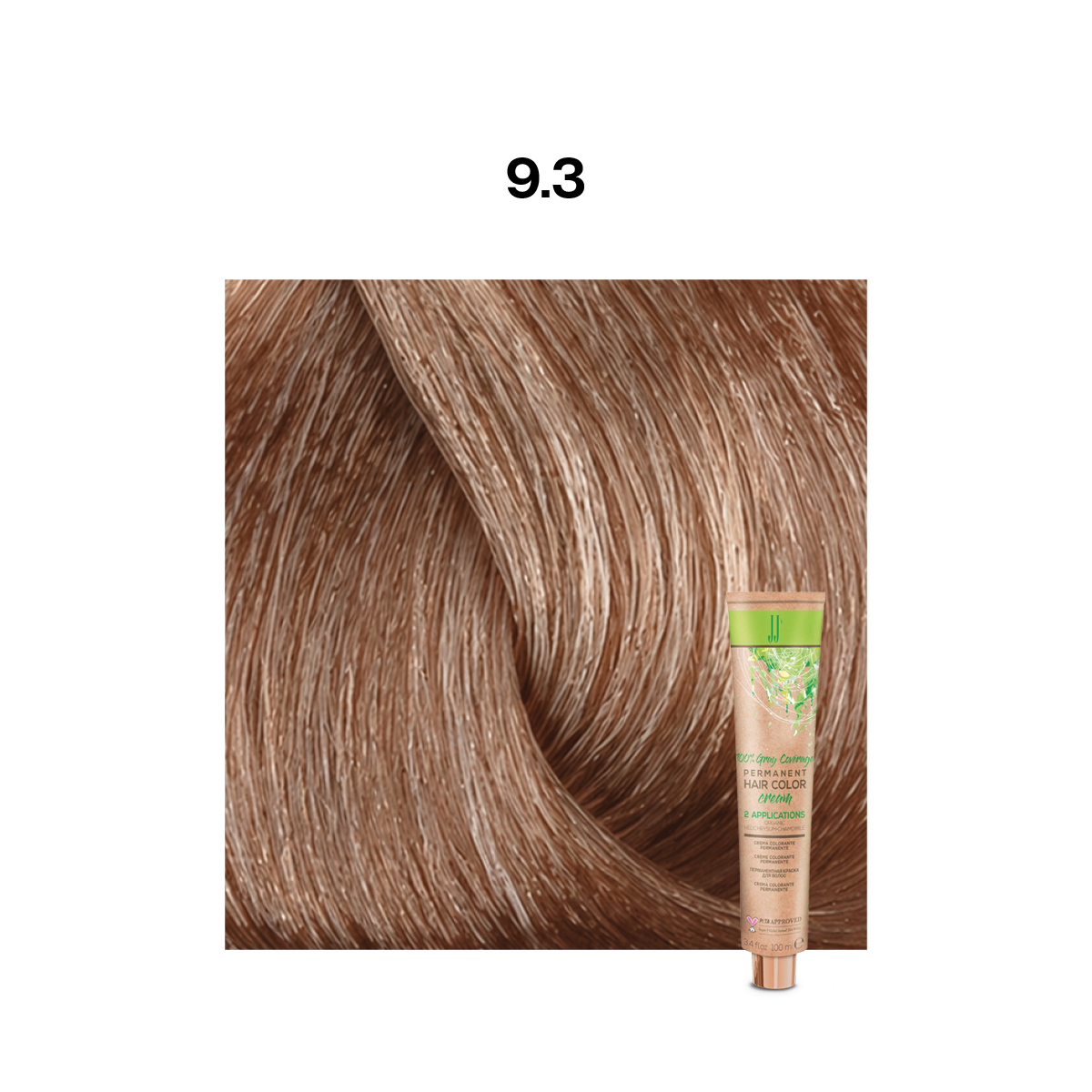 JJ Permanent Colour: Golden