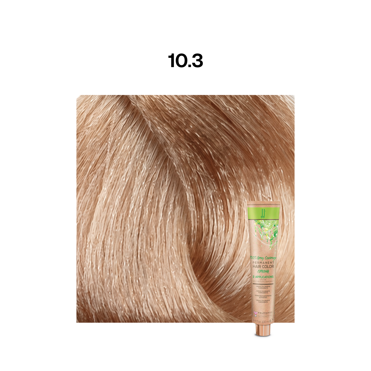 JJ Permanent Colour: Golden