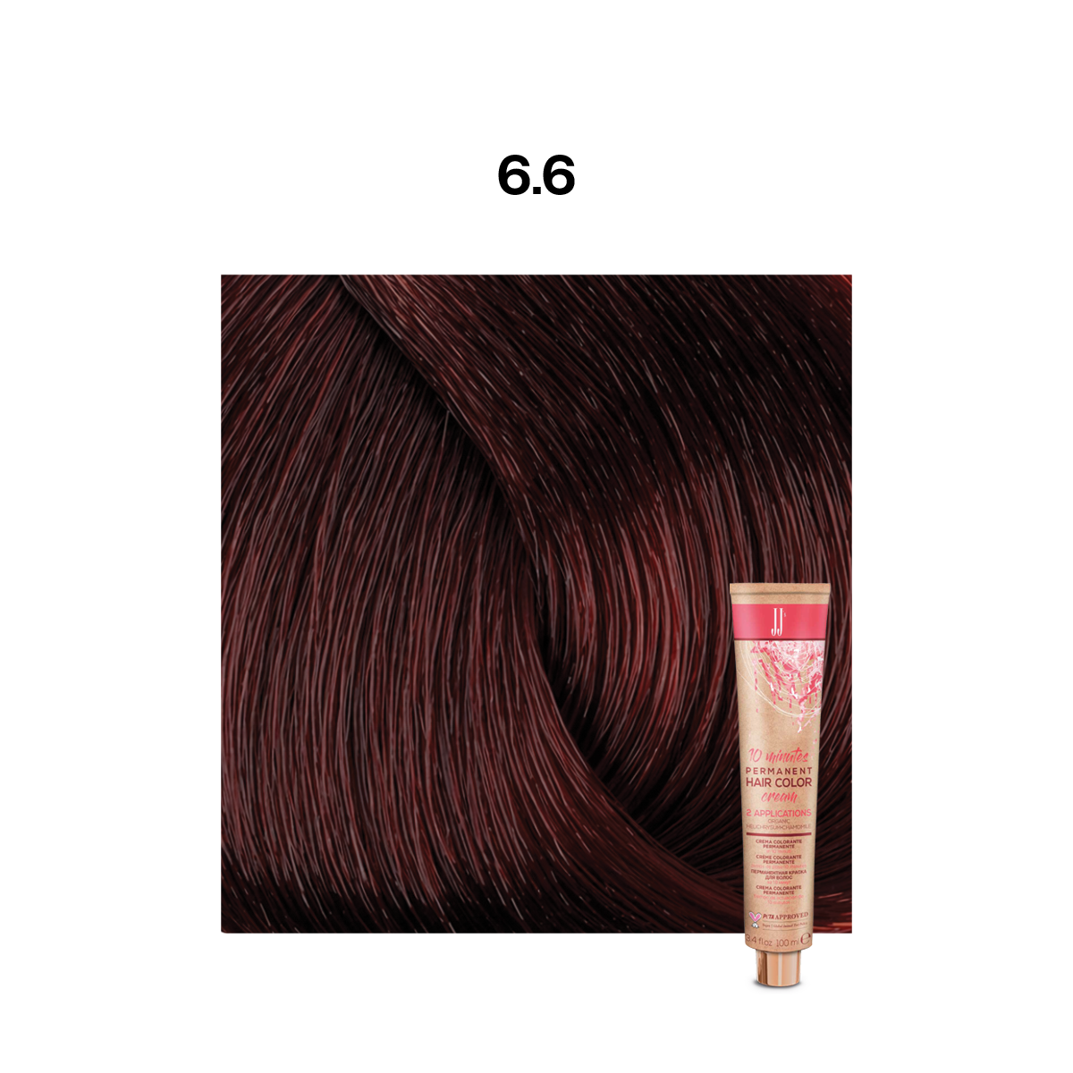 JJ 10 Minutes Permanent Colour: Red
