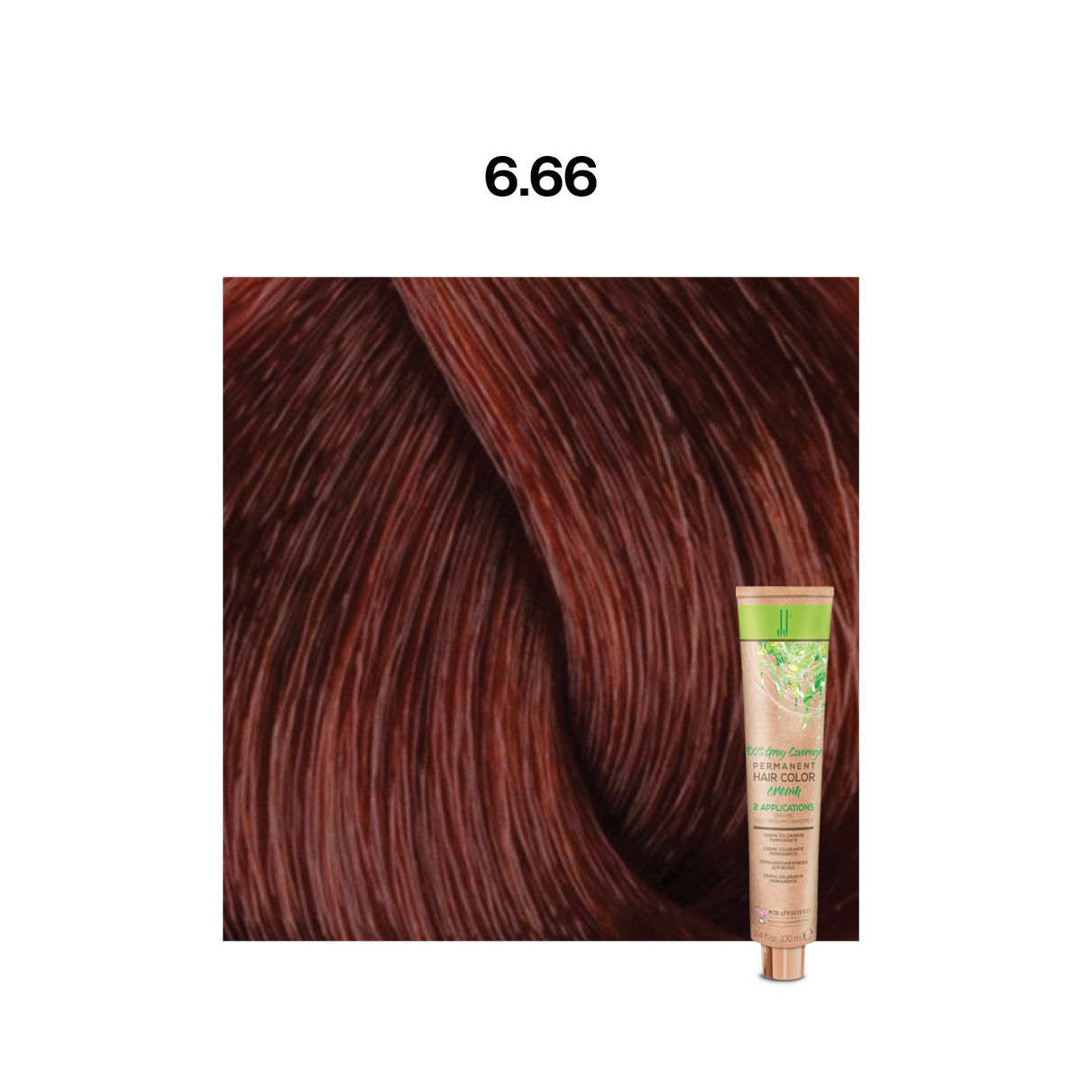 JJ Permanent Colour: Red