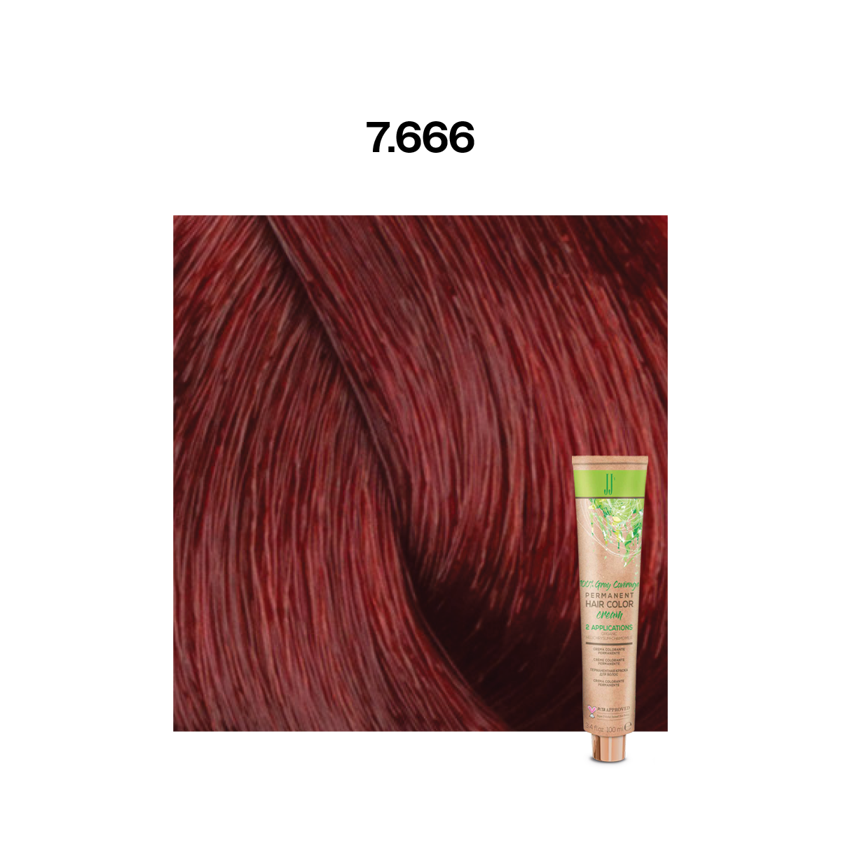 JJ Permanent Colour: Red