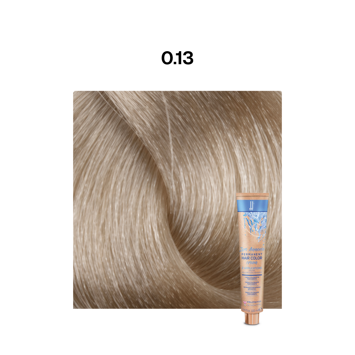 JJ Zero Ammonia Permanent Colour: Soft Toners