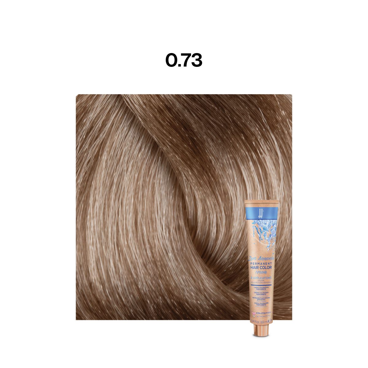 JJ Zero Ammonia Permanent Colour: Soft Toners