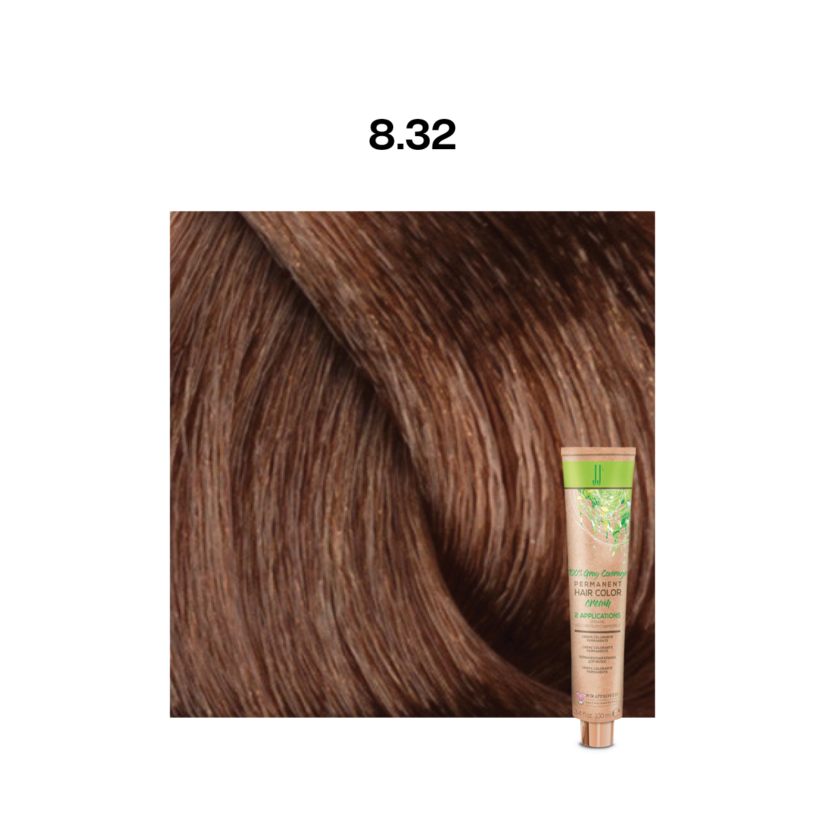 JJ Permanent Colour: Warm Beige