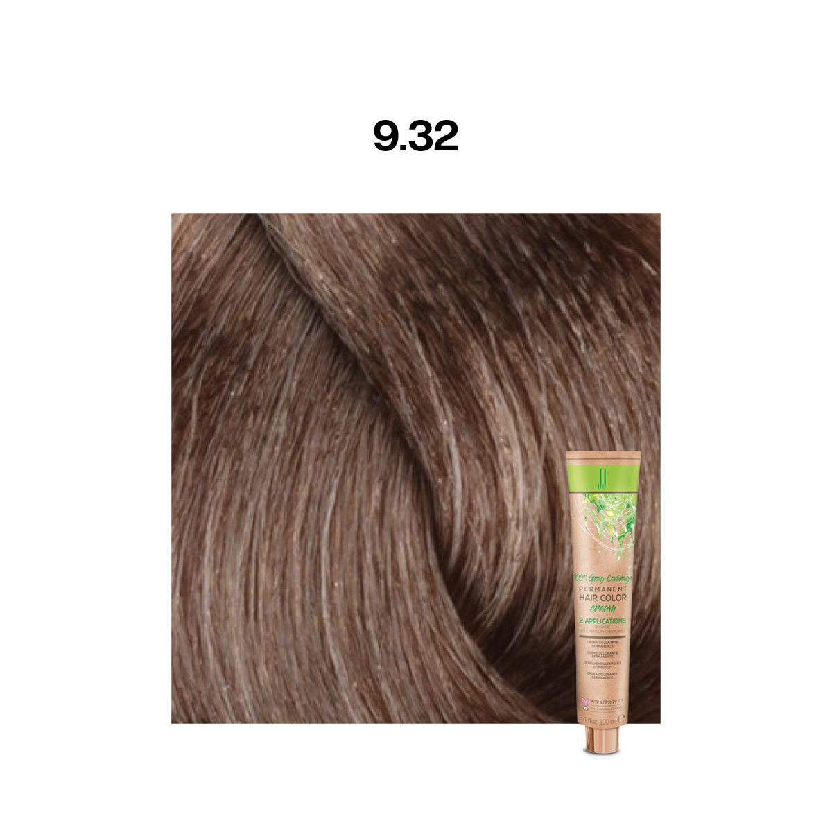 JJ Permanent Colour: Warm Beige