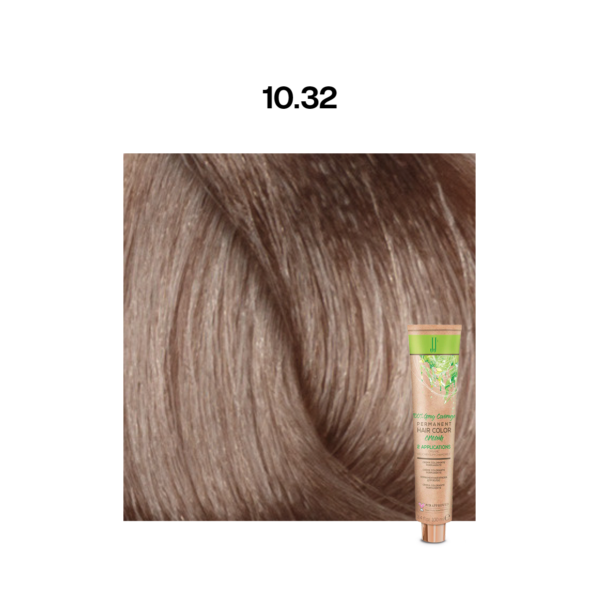 JJ Permanent Colour: Warm Beige