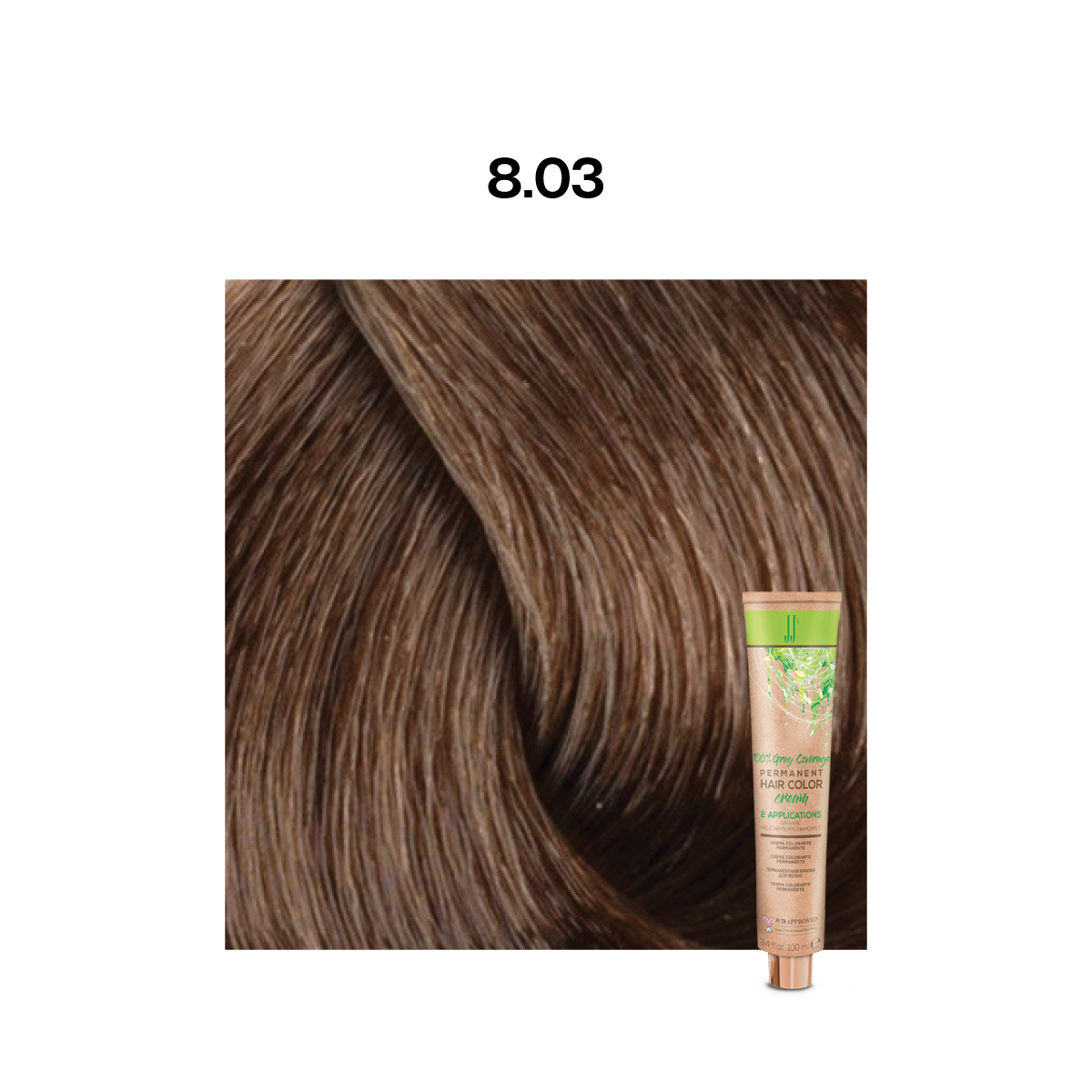 JJ Permanent Colour: Warm Natural