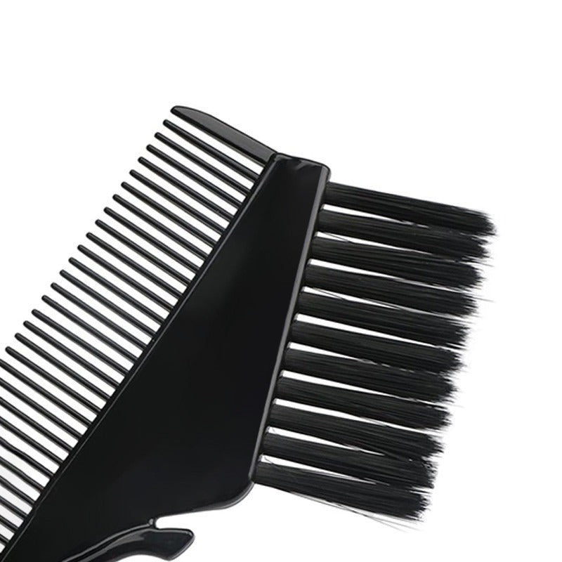 Double Sided 2-in-1 Comb and Tinting Brush Black